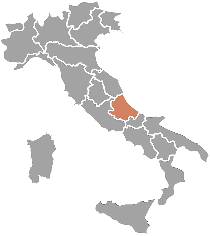 Italy Map Abruzzo 