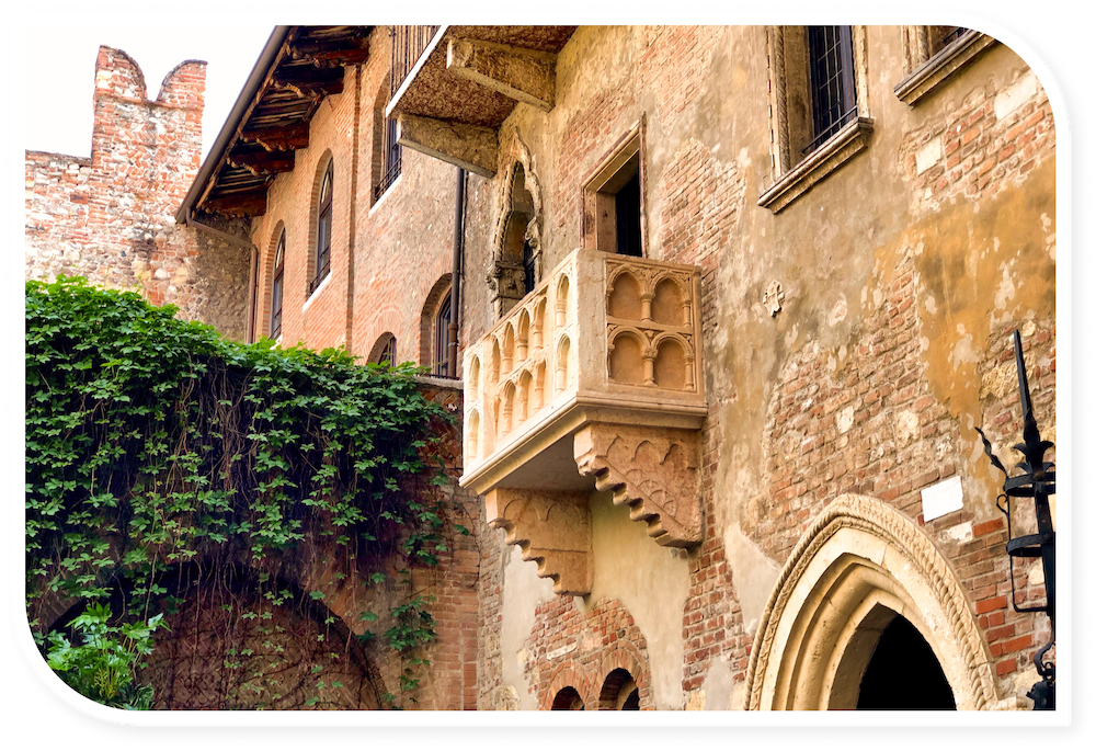 Historical buildings in Verona